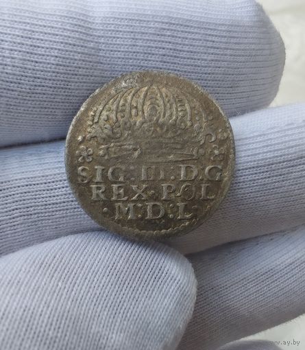 Грош коронный 1610 года #2
