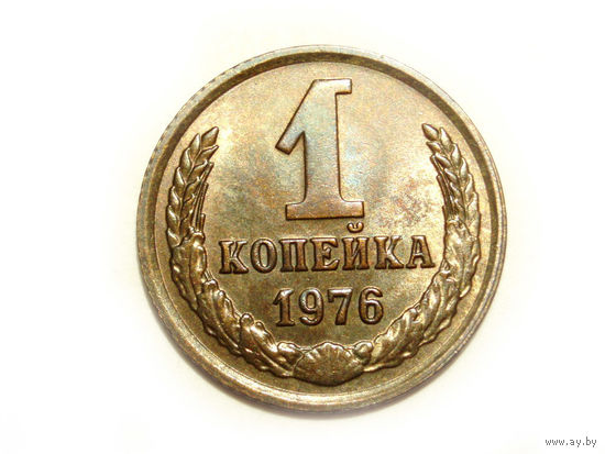 1 копейка 1976 UNC #X Супер!