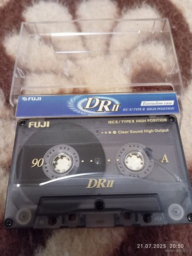 Аудиокассета Fuji DR II 90 chrome