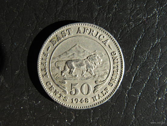 Британская Восточная Африка. 50 цент. 1948. С 20 копеек. Распродажа коллекции. Смотрите другие лоты.