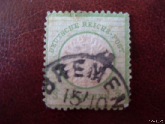 Торг! Германия. Рейх. 1872 год Mi.17(Mi.-20 euro)