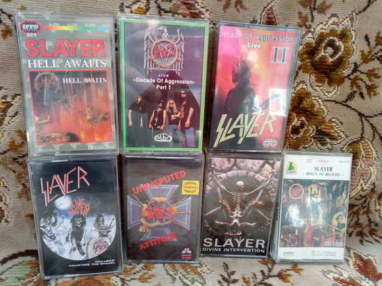 Кассеты SLAYER.