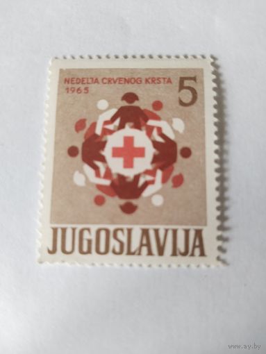 Югославия 1975  налог.марка