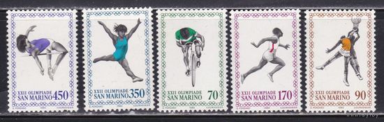 Сан Марино, 1980, летняя олимпиада**  спорт Москва