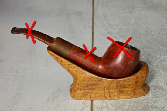 Подставка для курительной трубки из дуба