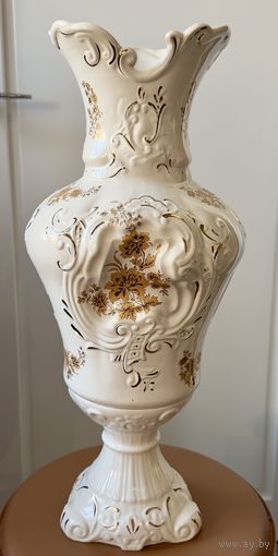 Ваза винтажная большая напольная высота 57 см