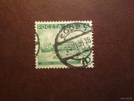Польша 1937 г. Морской терминал, Гдыня ./04а/