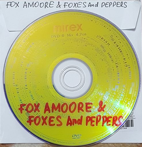 DVD MP3 дискография FOX AMOORE & FOXES And PEPPERS (New Age, Instrumental, Soundtracks) - 1 DVD