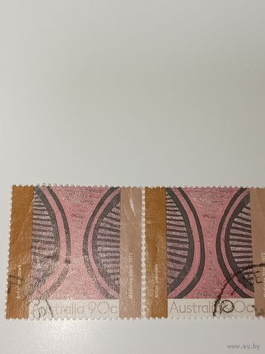 Австралия год 1988.  Искусство пустыни