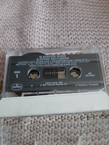 Кассета  BLACKEYED SUSAN.  ELECTRIC RATTLEBONE.
