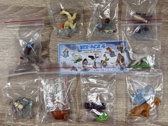 Киндер Ледниковый период 4. Полная коллекция