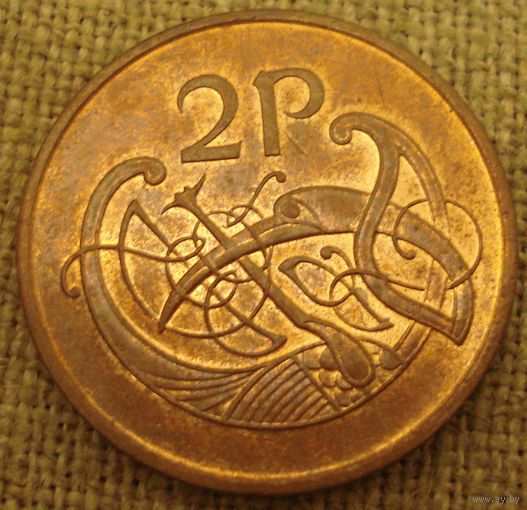 2 пенса 2000 Ирландия