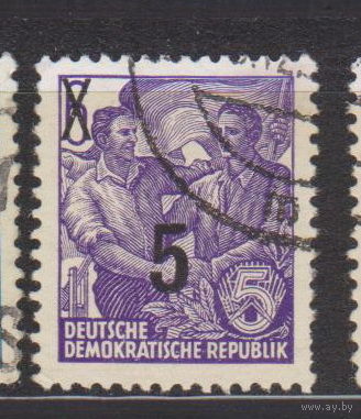 Пятилетний план ГДР 1954 год лот 6 С НАДПЕЧАТКОЙ