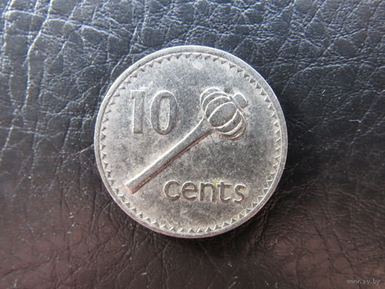Фиджи.10 пенсов.1990. С 20 копеек. Распродажа коллекции. Смотрите другие лоты.
