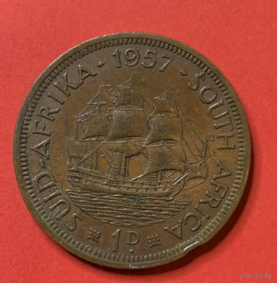 ЮАР 1 цент 1947г.