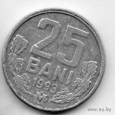 РЕСПУБЛИКА МОЛДОВА 25 БАНЕЙ 1993.