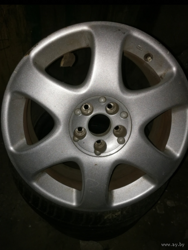 Диск алюминиевый R17 на Peugeot