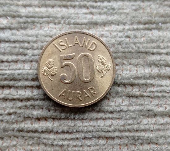 Werty71 Исландия 50 Эйре оре Эре 1971