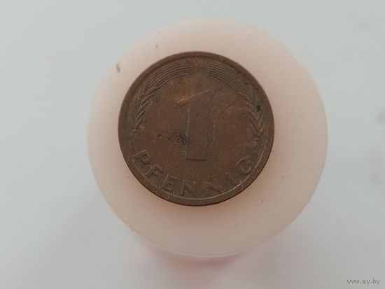 1 пфенниг Германия 1995 год буква A лот 45