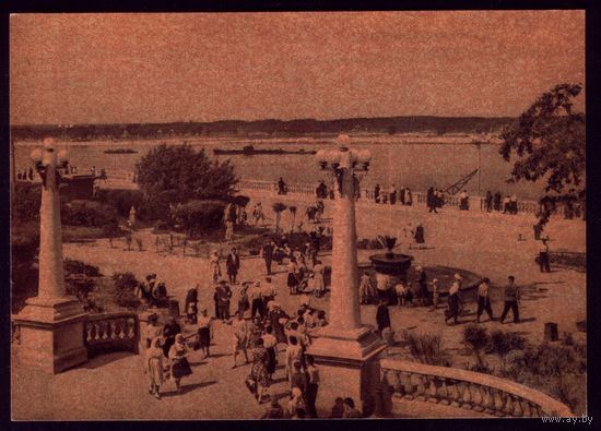 По Волге 1961 Набережная в городе Чебоксары