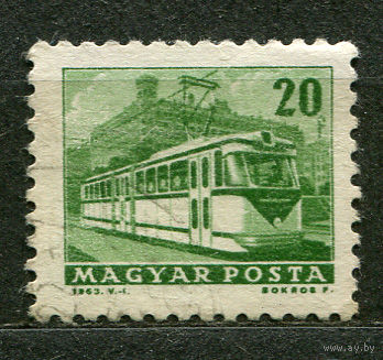 Трамвай. Венгрия. 1963