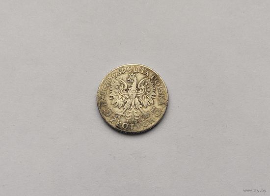 Аукцион с рубля Отличнае 5 злотых 1933 (1)Не чищенны в коллекцию Смотрите также другие мои лоты