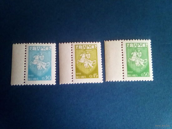 Беларусь 1992 серия поле