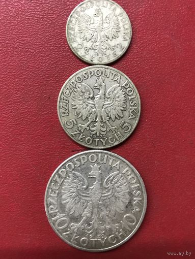10.5.2.злотых 1932г.цена за все.
