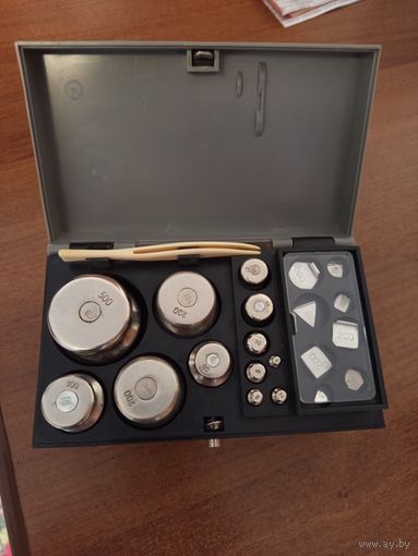 Гирьки лабораторные, как новые, комплект, СССР