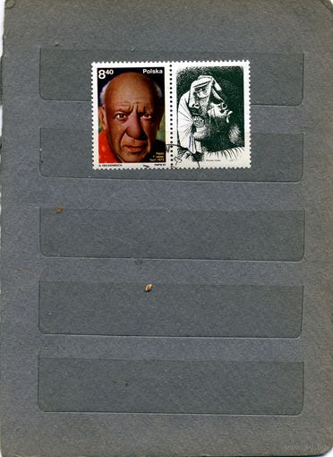 ПОЛЬША, 1981,  ПИКАССО,  серия 1м гашен