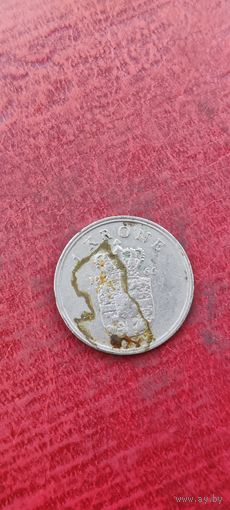 Дания 1 кроне 1966