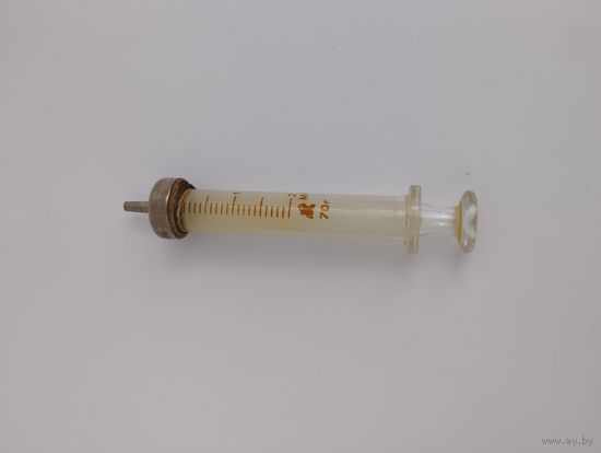 Шприц медицинский 2 мл, 1970 г