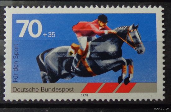 Германия, ФРГ 1978 г. Mi.968 MNH** полная серия
