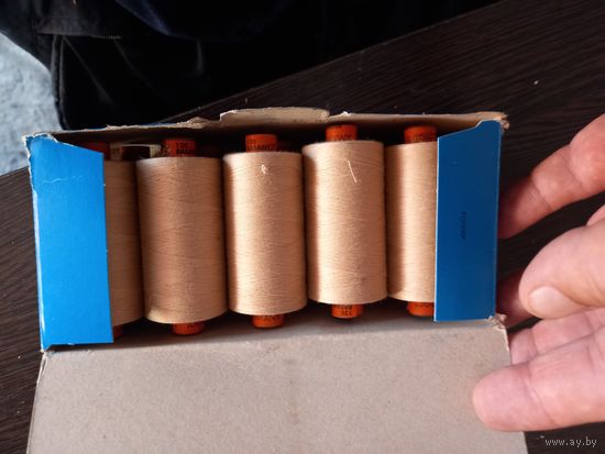 Нитки AMANN беж 7243 10х1000 м.