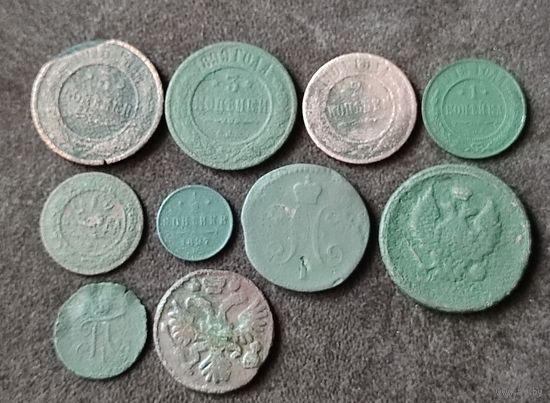 Медные монеты РИ