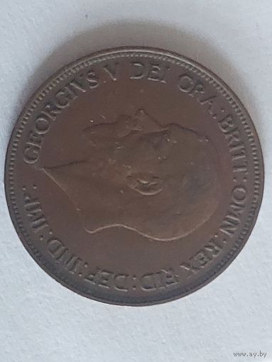 1 пенни 1930 великобритания