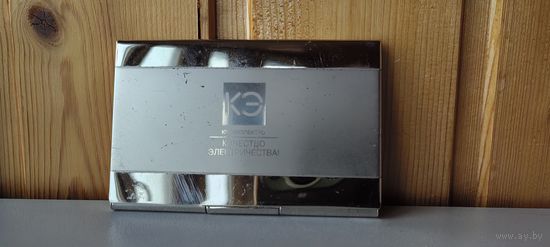 Визитница карманная "Крэзиэлектро"