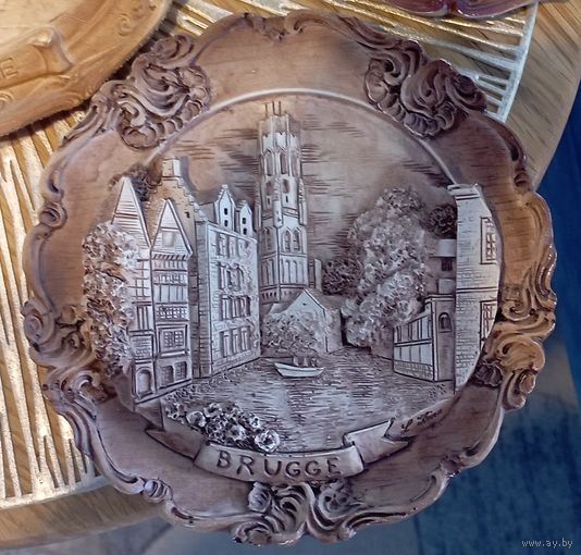 Сувенирная тарелочка ''Brugge'' из Бельгии