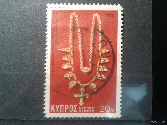 Кипр, 1976. Золотое ожерелье  из Ламбуссы (6 век)