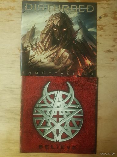 Двойной Буклет От Фирменного CD-Диска "Disturbed-Believe & Immortalized" За все может у кого не хватает буклета БЕЗ ТОРГА. ПОЧТОЙ НЕ ВЫСЫЛАЮ