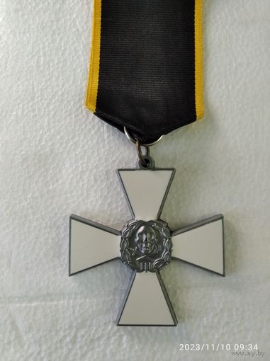 Знак награда орден Белой гвардии Крест Храбрых Булак-Балаховича