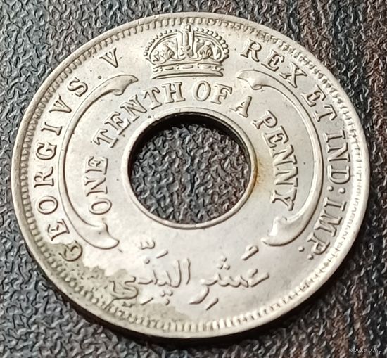 Британская Западная Африка 1/10 пенни, 1926   ( 2-1-1 )