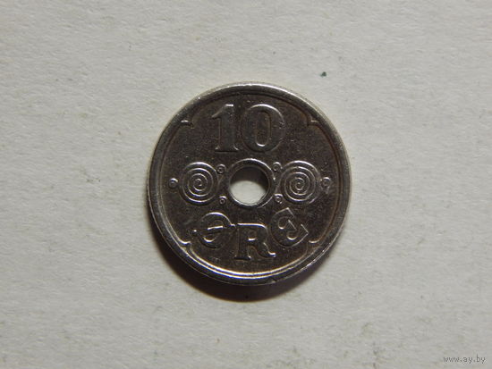 Дания 10 эре 1925г