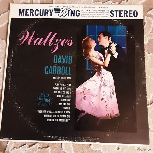 DAVID CARROLL AND HIS ORCHESTRA - 1956 - WALTZES (USA) LP