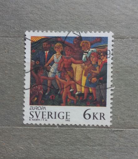 Швеция. 1995г. Искусствл.