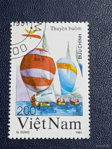 Вьетнам 1991г. Парусный спорт