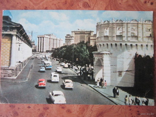 Москва. Манеж и Кутафья башня Кремля. Изд. "Планета", 1969 г.