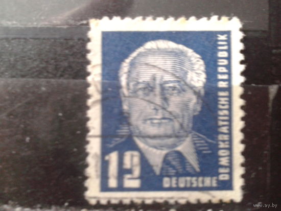 ГДР 1950 Президент Вильгельм Пик Михель-2,5 евро гаш. ВЗ-1