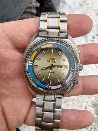 Часы ориент япония автоподзавод, нерж, на ходу