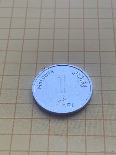 Мальдивы 1 лари 2012 г